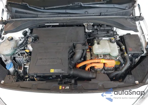 2017 Hyundai Ioniq Hybrid Sel z USA, uszkodzony, nr VIN KMHC75LC6HU019860